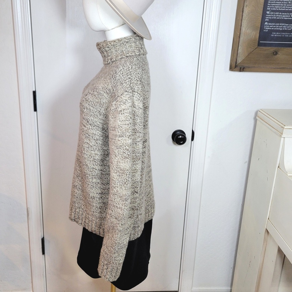 Lambswool Alpaca Yak Wool Hiking Sweater Outdoor Winter Warm Pullover Vintage - Picture 8 of 9